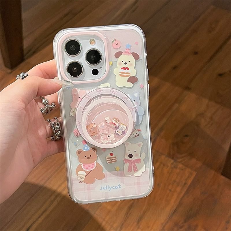 Phone with Animal Magnetic Case MagSafe) (Compatible