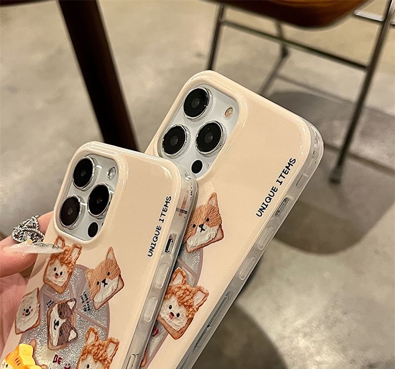 Animal Phone / Set Adhesive Case Decoration