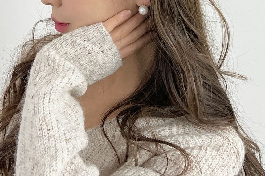 Headband Pearl Faux Knot