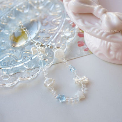 Star Beaded Shell Bracelet