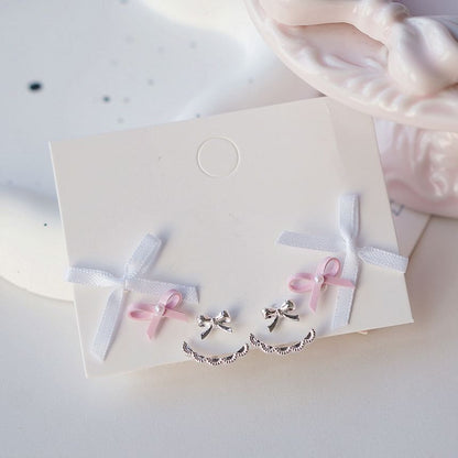 Earring Pairs: of Set Bow 3