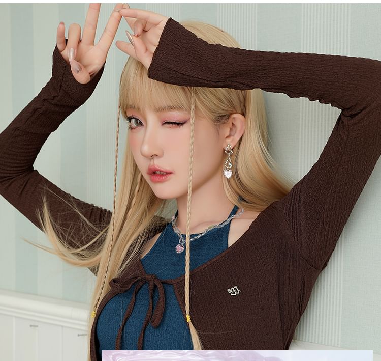 Strawberry Necklace Heart Rhinestone