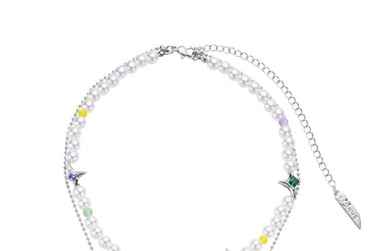 Layered Necklace Ribbon