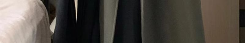 Collared Plain Midi Coat