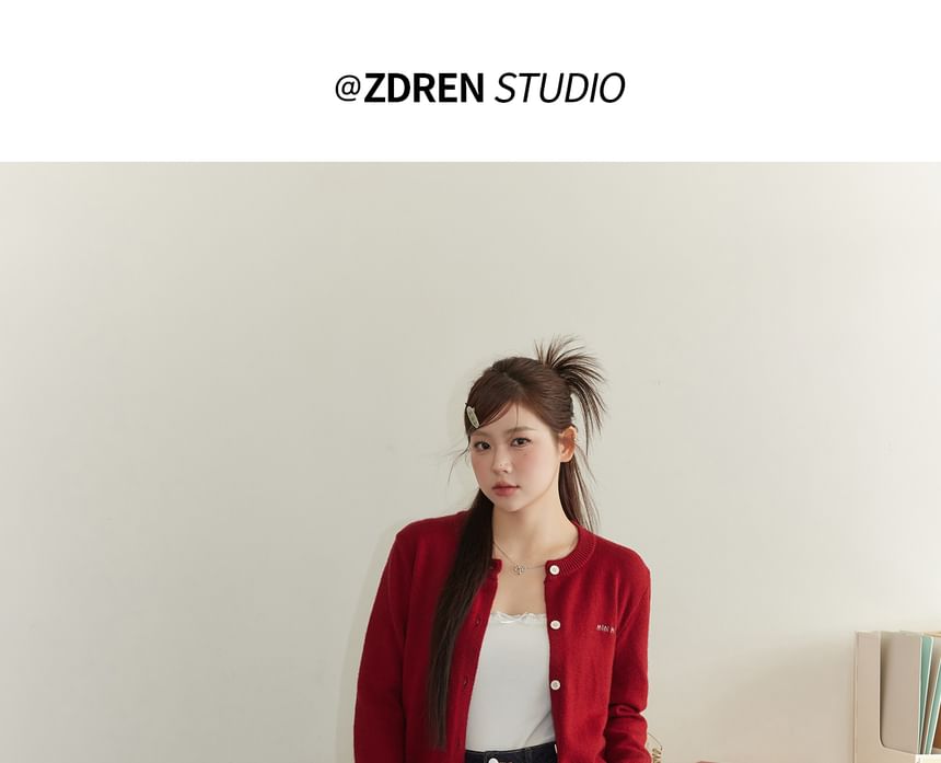 Plus Size Plain Lace Trim Camisole Top