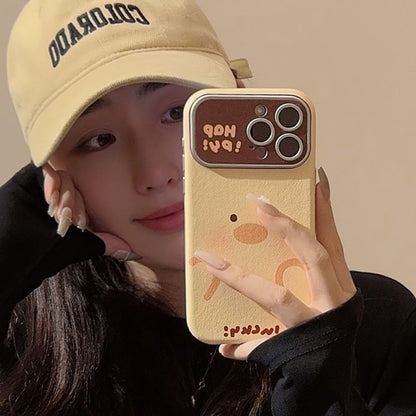 Phone Case Faux Leather Animal