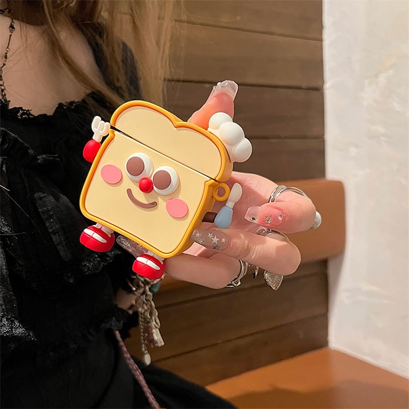 AirPods Pro Earphone Set Toast Skin / Charm Case