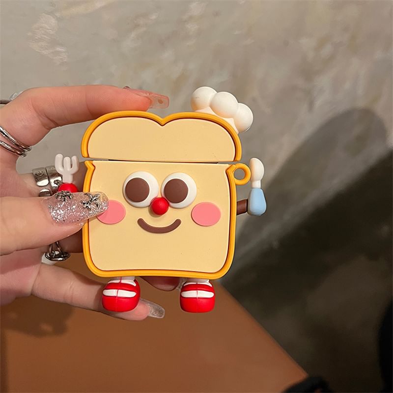 AirPods Pro Earphone Set Toast Skin / Charm Case