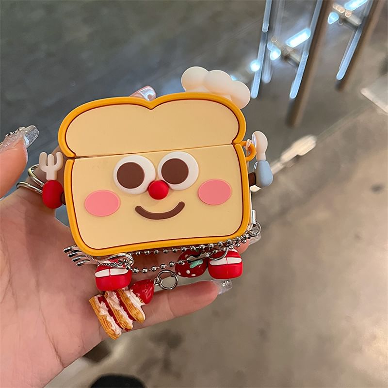 AirPods Pro Earphone Set Toast Skin / Charm Case