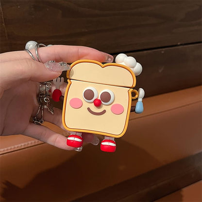AirPods Pro Earphone Set Toast Skin / Charm Case