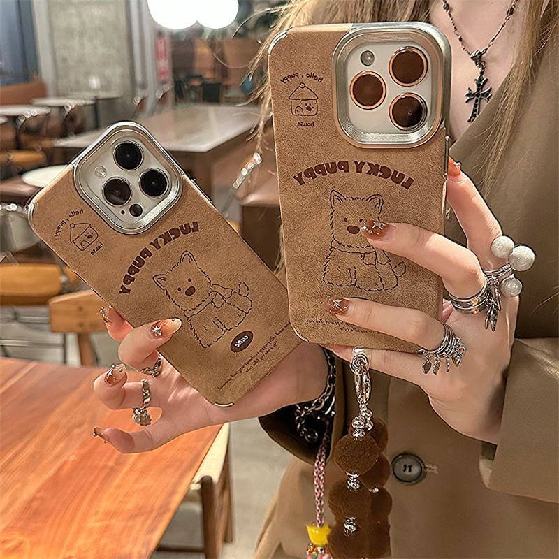 Strap Set Case Pom Phone / Dog