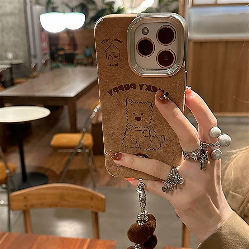 Strap Set Case Pom Phone / Dog