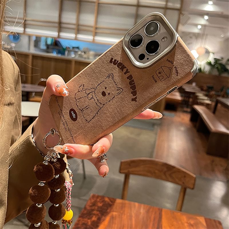 Strap Set Case Pom Phone / Dog