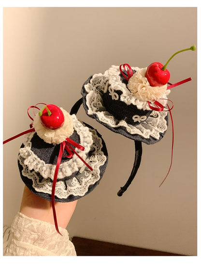 Trim / Headband Cherry Hat Clip Hair Lace