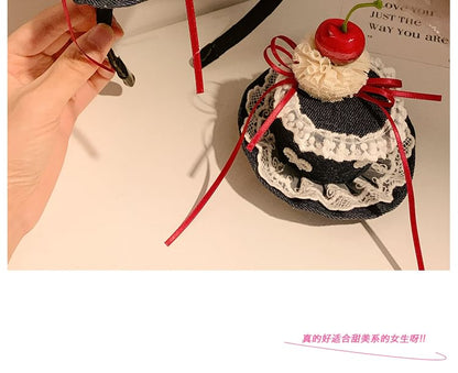 Trim / Headband Cherry Hat Clip Hair Lace