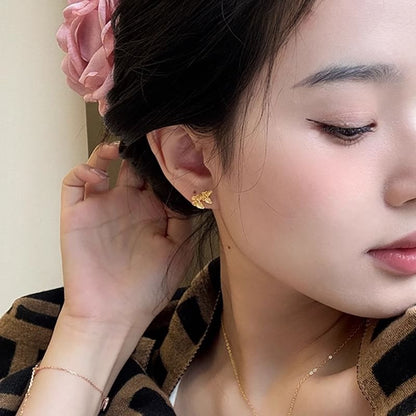 Silver 925 Butterfly Sterling Stud Earring