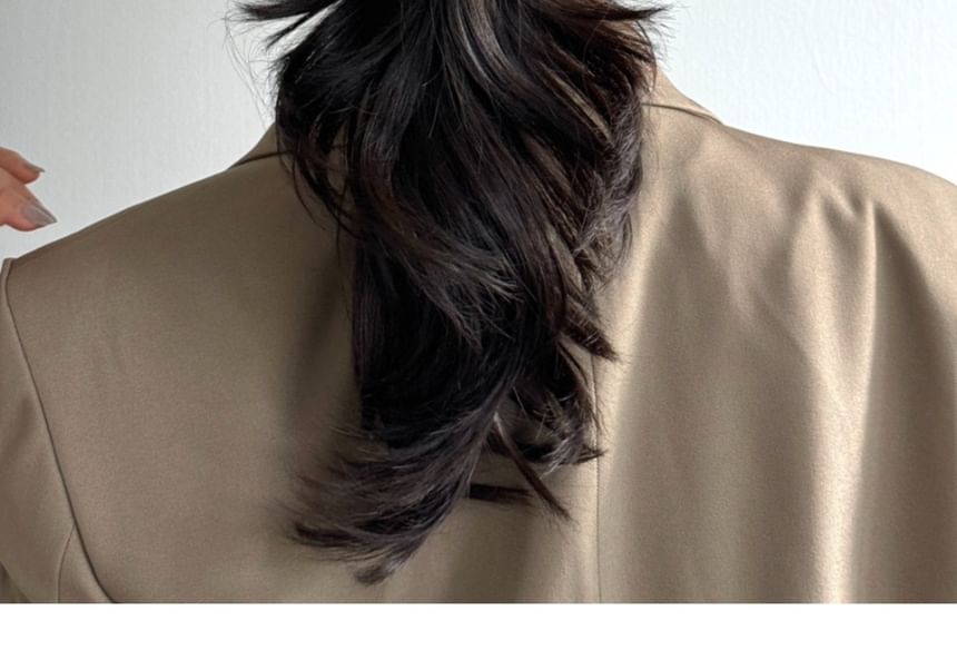 Hair Scrunchie Leopard Print