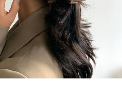 Hair Scrunchie Leopard Print