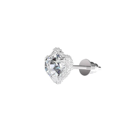 Crystal Stud Earrings - Rhinestone Alloy Set