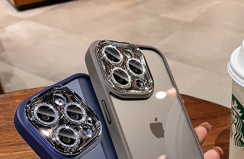 Lens Glitter Phone Protection Case