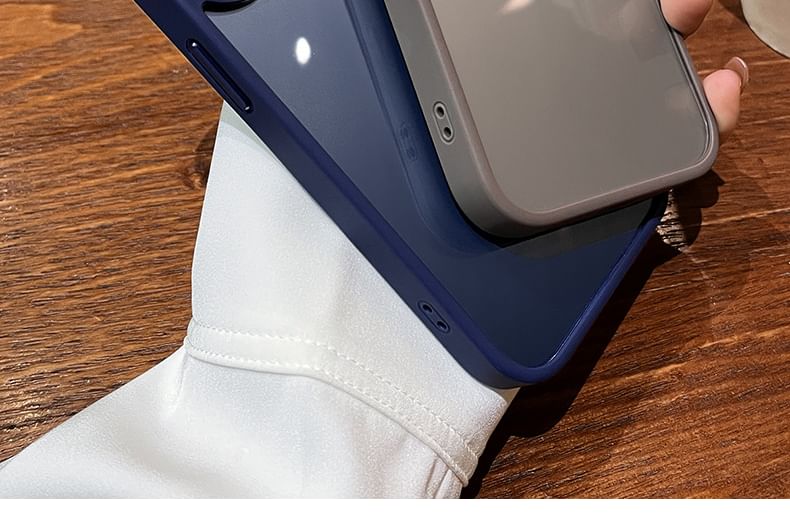 Lens Glitter Phone Protection Case