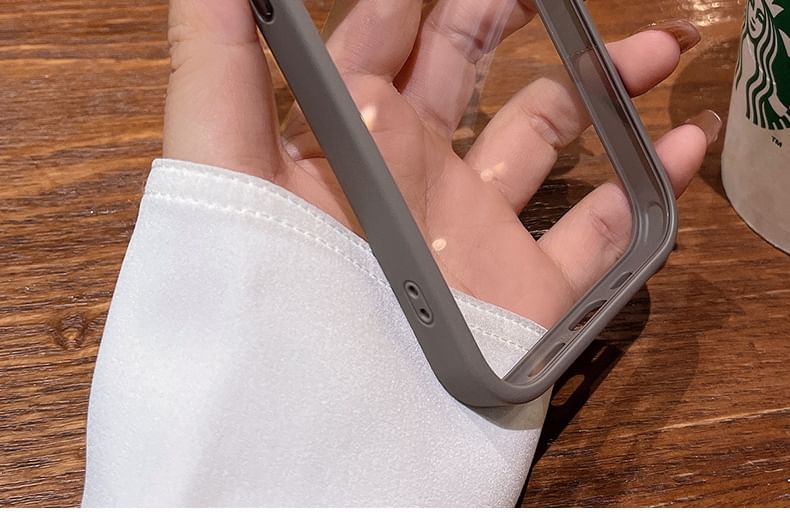 Lens Glitter Phone Protection Case