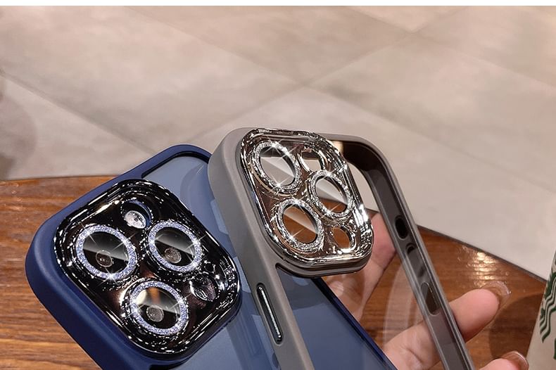 Lens Glitter Phone Protection Case