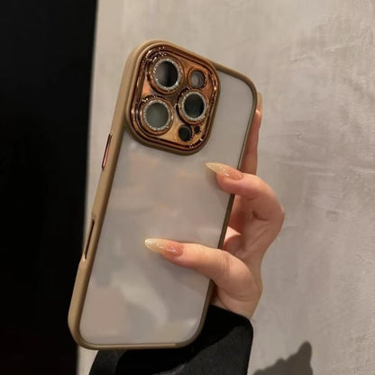 Phone Protection Lens Glitter Case