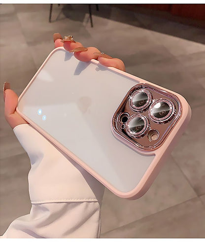 Phone Protection Lens Glitter Case