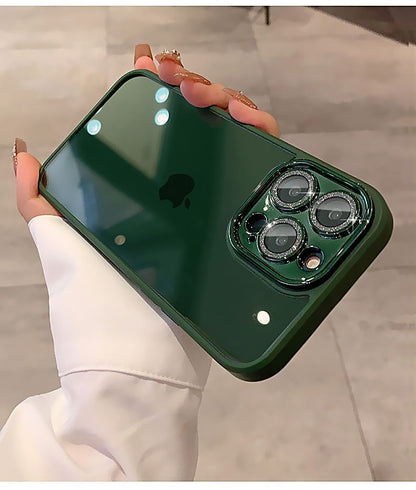 Phone Protection Lens Glitter Case