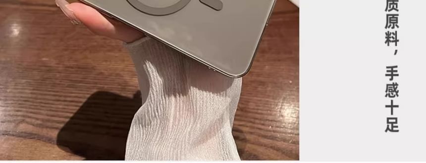 with Phone MagSafe) (Compatible Transparent Magnetic Case