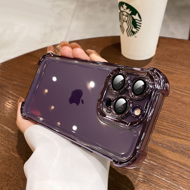 Phone Padded Metallic Case