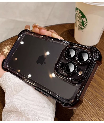 Padded Metallic Case Phone