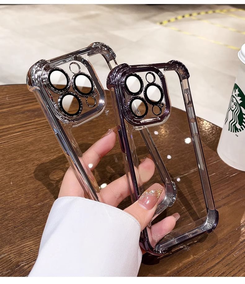 Padded Metallic Case Phone