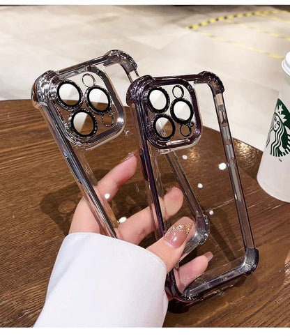 Padded Metallic Case Phone