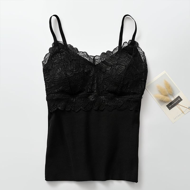 Lace Detail Camisole Top