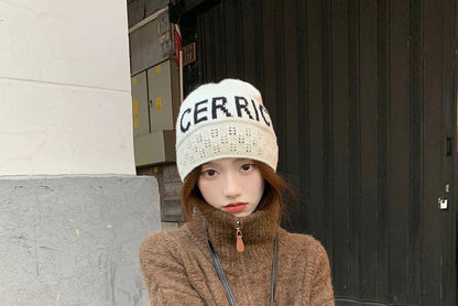 Plain Turtleneck Zip Cardigan