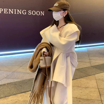 Plain Open Front Coat