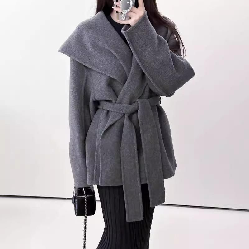 Plain Open Front Coat