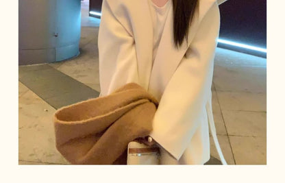 Plain Open Front Coat