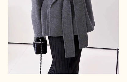 Plain Open Front Coat