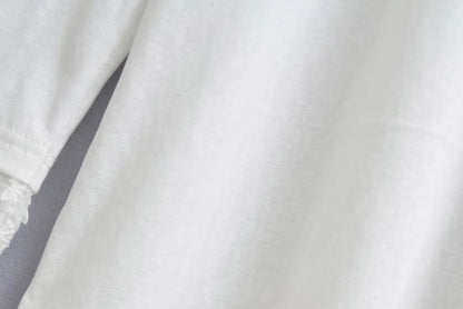 Lace Trim Hoodie