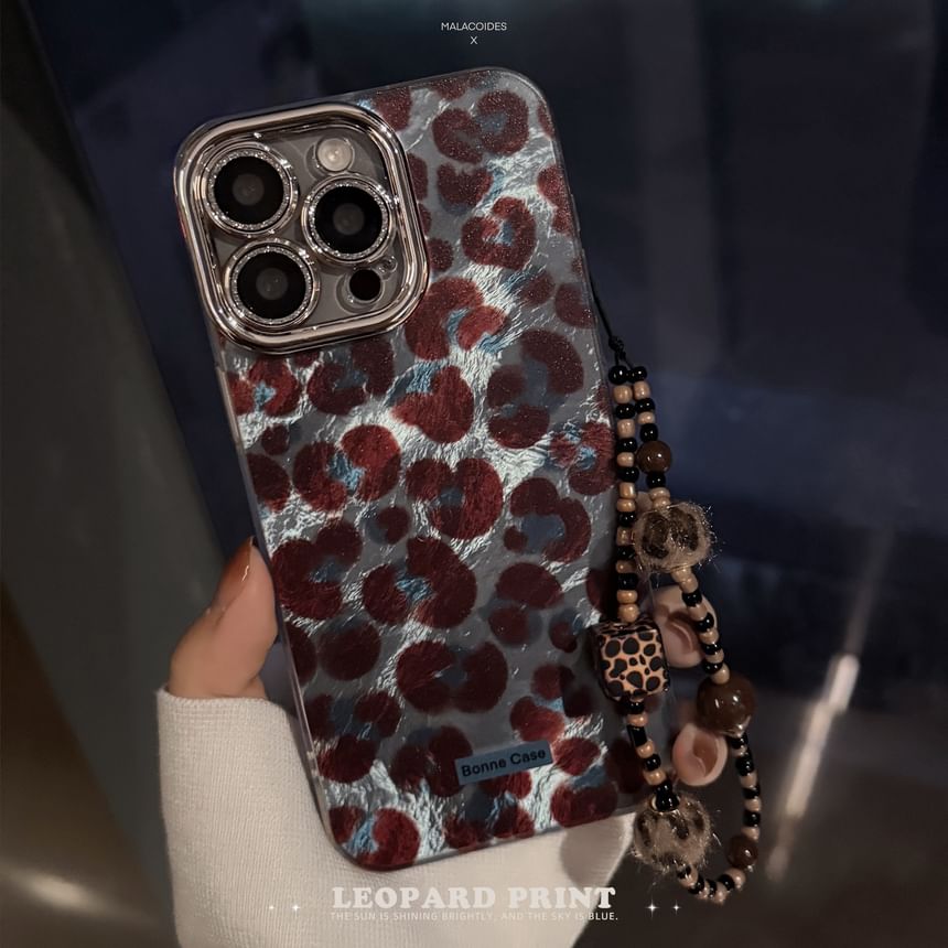Case Phone Print / Set Leopard Strap