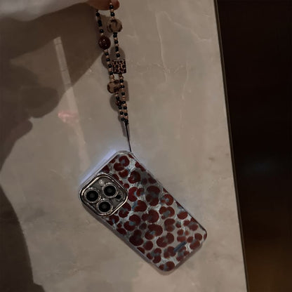 Case Phone Print / Set Leopard Strap