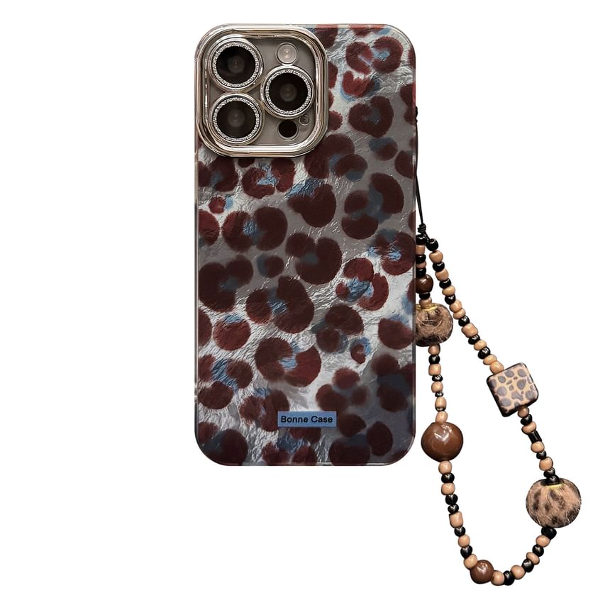 Case Phone Print / Set Leopard Strap