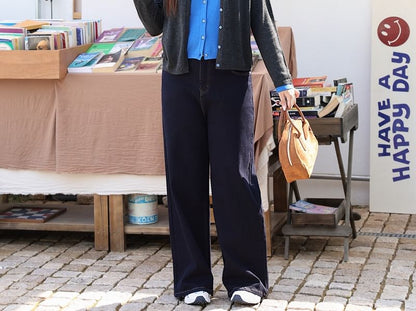 Plus Size Round Neck Mock Two Piece Button Up Cardigan