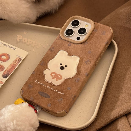 Charm Dog / Case Phone Set Pom