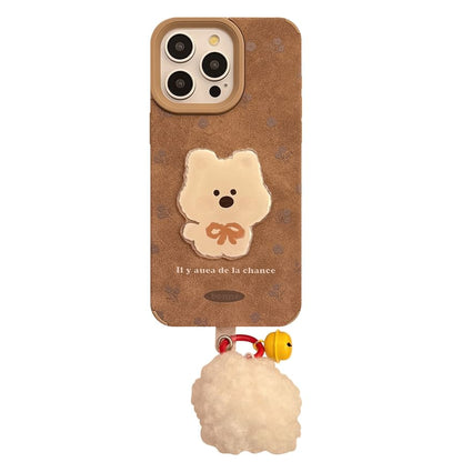 Charm Dog / Case Phone Set Pom