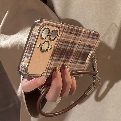 Strap Phone Set Case / Plaid