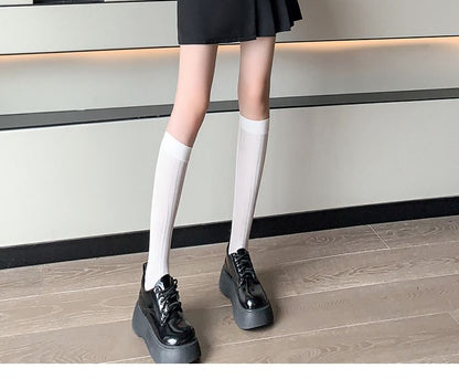 Asymmetric Pleated Mini Skirt with High Waist